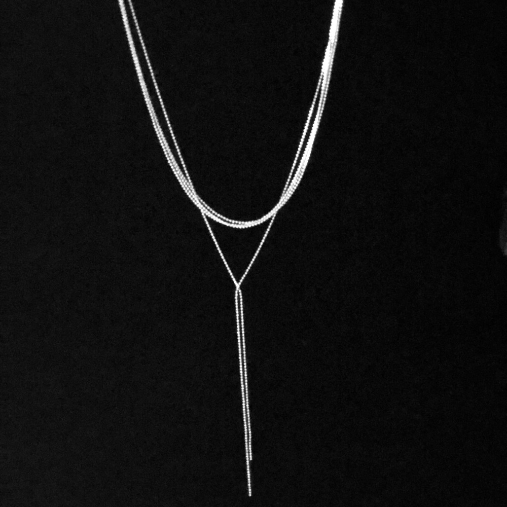 Silver necklace